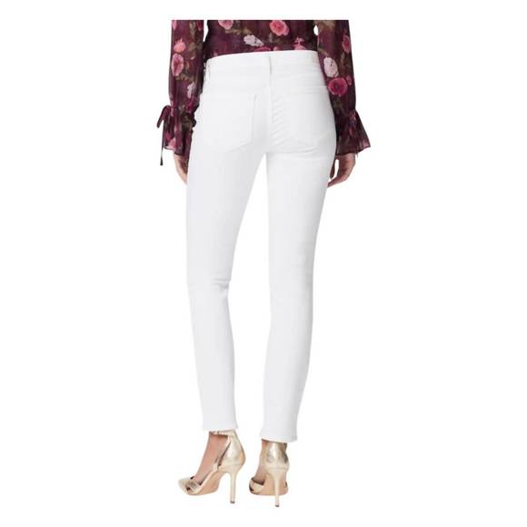 NEW PAIGE skyline ankle peg jeans in crisp white - Picture 2 of 4